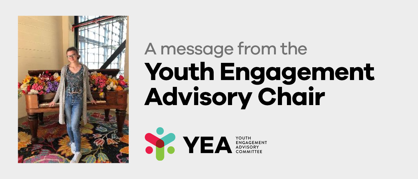 A message from theYouth EngagementAdvisory Chair